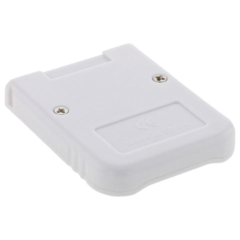 ZedLabz 32MB memory card for Nintendo GameCube GC & Wii 509 block - white - 2