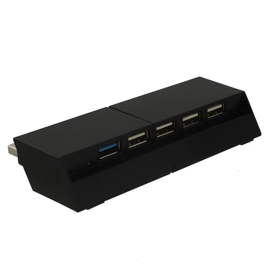 ZedLabz 5 port USB hub for Sony PS4 consoles including 1 USB 3.0 port & 4 USB 2.0 ports - 1