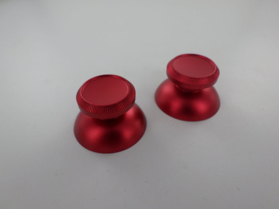 ZedLabz aluminium alloy metal analog thumbsticks for Microsoft Xbox 360 controllers - red - 1