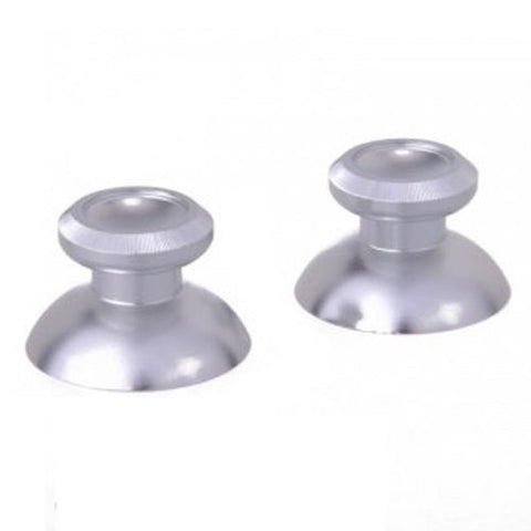 ZedLabz aluminium alloy metal analog thumbsticks for Microsoft Xbox One controllers - silver - 1