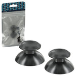 ZedLabz aluminium alloy metal analog thumbsticks for Sony PS4 controllers - gun metal grey - 1