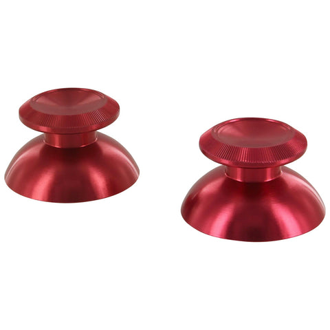 ZedLabz aluminium alloy metal analog thumbsticks for Sony PS4 controllers - red - 1