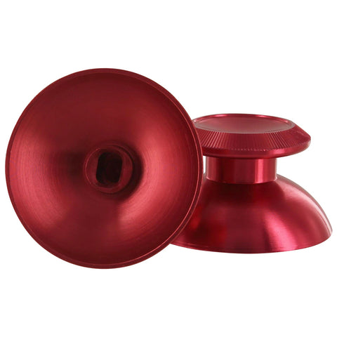 ZedLabz aluminium alloy metal analog thumbsticks for Sony PS4 controllers - red - 2