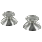 ZedLabz aluminium alloy metal analog thumbsticks for Sony PS4 controllers - silver - 3