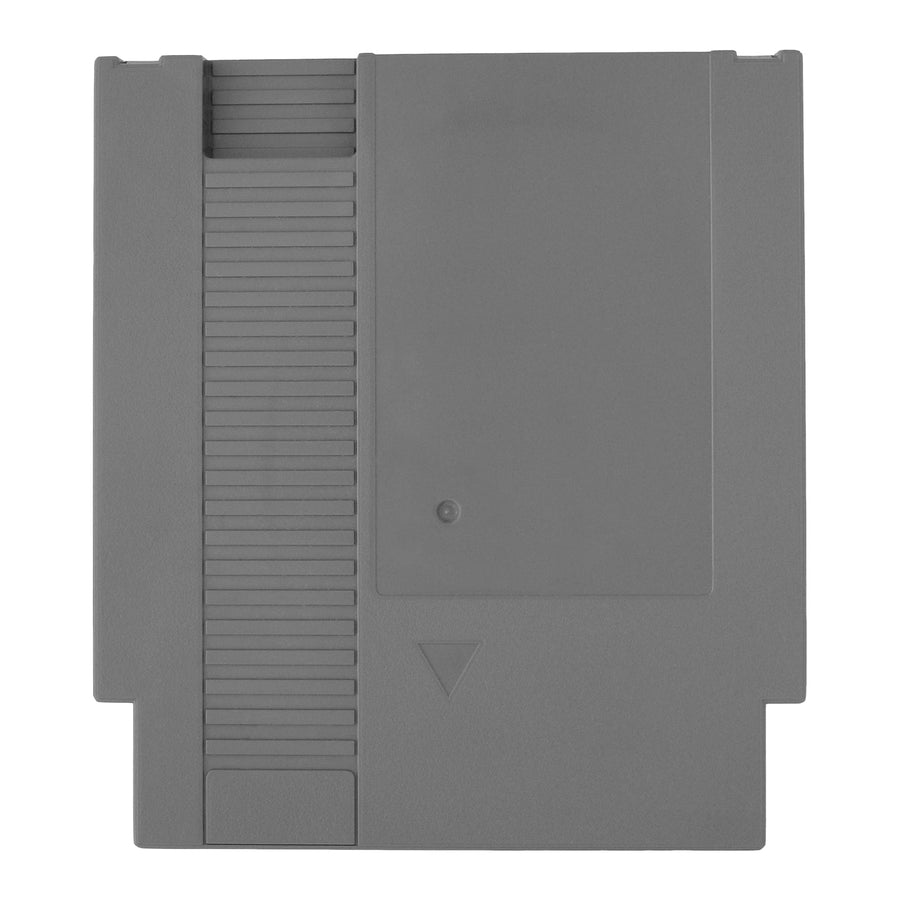 ZedLabz compatible replacement game cartridge shell case for Nintendo NES - Grey - 1