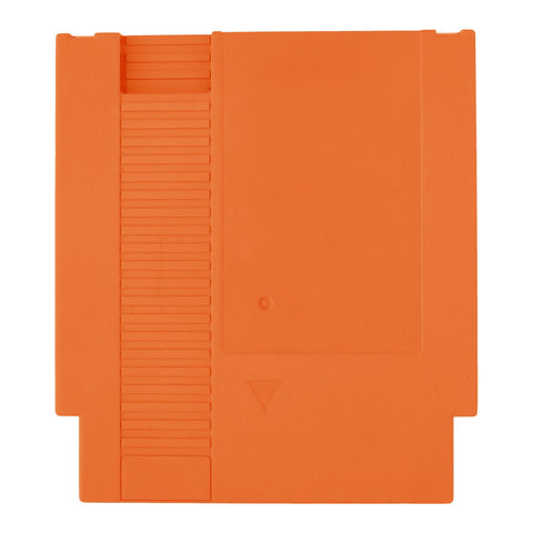 ZedLabz compatible replacement game cartridge shell case for Nintendo NES - Orange - 1