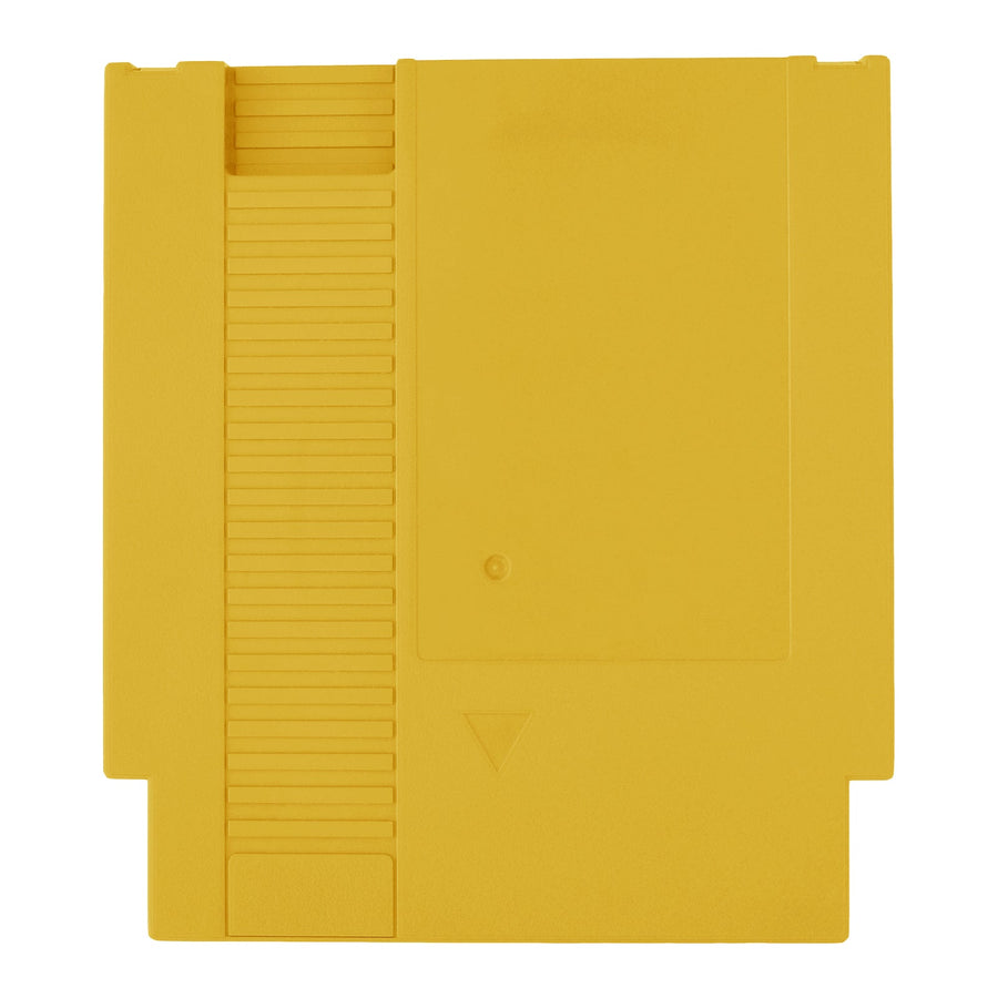 ZedLabz compatible replacement game cartridge shell case for Nintendo NES - Yellow - 1