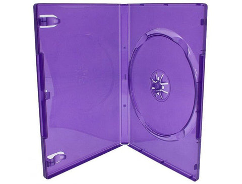 ZedLabz compatible replacement retail game case for Microsoft Xbox 360 Kinect - 2 pack purple - 1