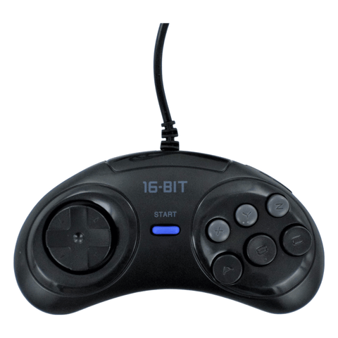 ZedLabz compatible wired controller for Sega Mega Drive (Genesis) & Master System - 2