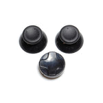 ZedLabz concave analog thumbsticks grip sticks & D Pad mod kit for Microsoft Xbox 360 - black - 2