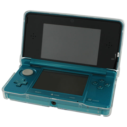 ZedLabz crystal case for Nintendo 3DS (old 2012 model) - Protective hard armor cover shell - clear - 2