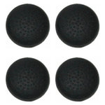 ZedLabz dotted convex silicone thumb grips for Sony PS4 controllers thumb stick caps - 4 pack black - 2