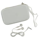 ZedLabz Eva case & headphones for Nintendo DS Lite, DSi & 3DS - White - 1