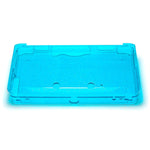 ZedLabz glitter crystal case for Nintendo 3DS (old 2012 model) - Protective hard armor cover shell - blue - 2