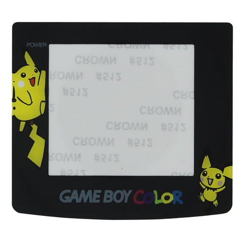 ZedLabz Pokemon edition replacement screen lens plastic cover with Pikachu for Nintendo Game Boy Color - 2