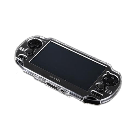 ZedLabz polycarbonate hard case cover shell protective armour for Sony PS Vita 1000 - glitter clear - 1