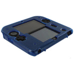 Zedlabz polycarbonate plastic hard case protective armour cover shell for Nintendo 2DS – blue - 3