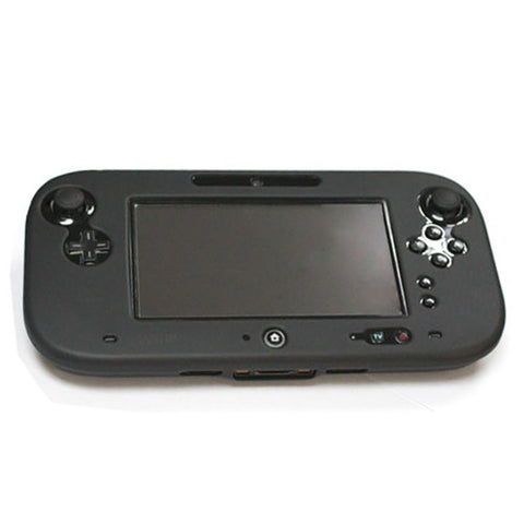 ZedLabz Protective Silicone cover for Wii U gamepad soft bumper cover - Black - 1