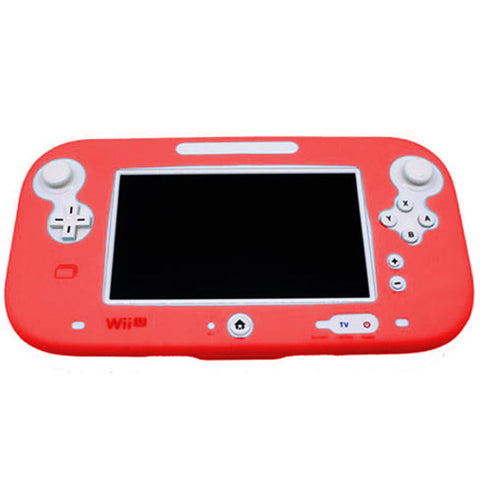 ZedLabz Protective Silicone cover for Wii U gamepad soft bumper cover - Red - 2