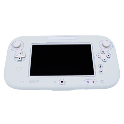 ZedLabz Protective Silicone cover for Wii U gamepad soft bumper cover - white - 1