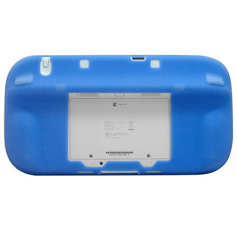 ZedLabz protective silicone rubber bumper case for Nintendo Wii U - blue - 2