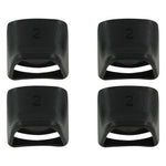 ZedLabz real trigger caps L2 R2 for Sony Playstation 3 PS3 Controller Triggers – 4 pack black - 2