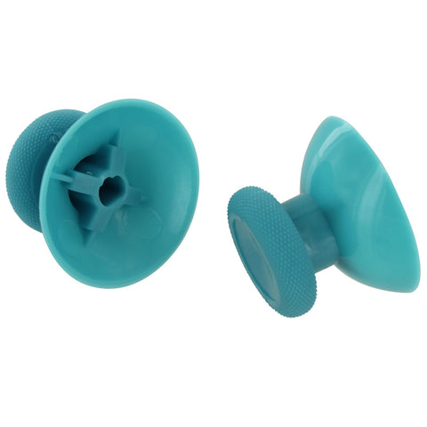 ZedLabz replacement concave rubber analog thumbsticks for Xbox One controller - 2 pack light blue - 2