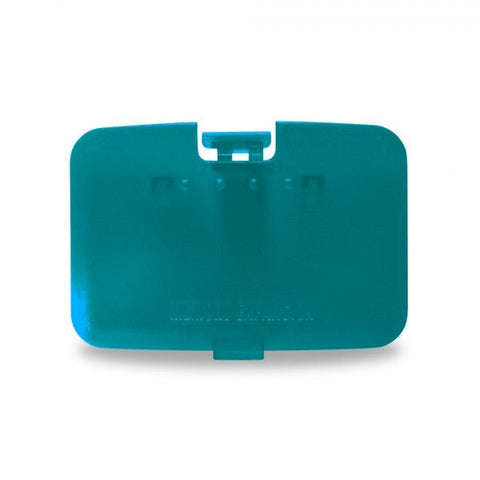 ZedLabz replacement expansion cover jumper pak door for Nintendo 64 N64 - Turquoise - 1