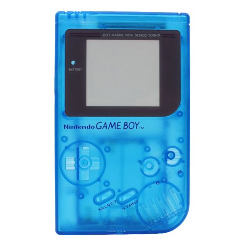 ZedLabz replacement housing shell case repair kit for Nintendo Game Boy DMG - 01 - clear blue - 1