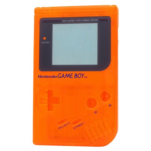 ZedLabz replacement housing shell case repair kit for Nintendo Game Boy DMG - 01 - clear orange - 1