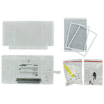 ZedLabz replacement housing shell casing repair kit for DS Lite NDSL DSL - clear - 2