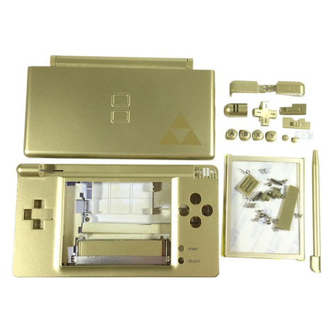 ZedLabz replacement housing shell casing repair kit for DS Lite NDSL DSL - gold Zelda - 1