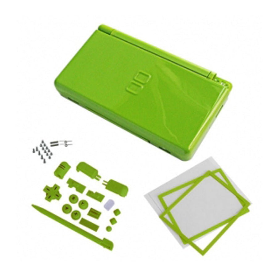 ZedLabz replacement housing shell casing repair kit for DS Lite NDSL DSL - green - 1