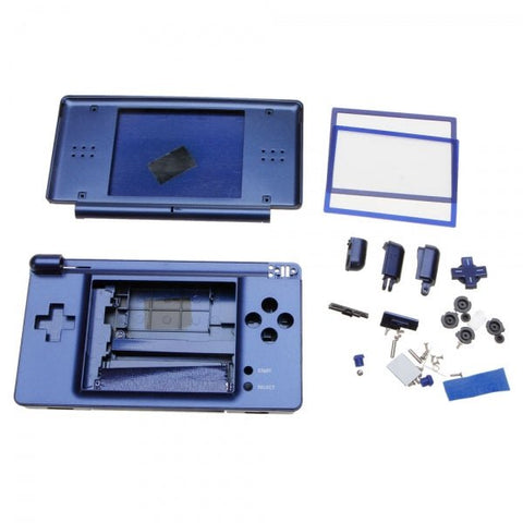 ZedLabz replacement housing shell casing repair kit for DS Lite NDSL DSL - metallic blue - 1