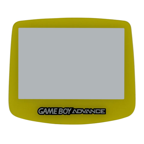 ZedLabz replacement screen lens plastic cover for Nintendo Game Boy Advance - yellow - 2