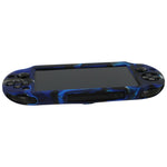 ZedLabz SC - 1 soft silicone skin protector cover bumper case for Sony PS Vita 2000 Slim - camo blue - 3