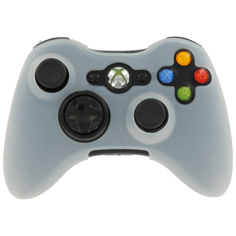 ZedLabz silicone case for Xbox 360 controller skin protector cover grip - white - 1