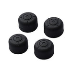 ZedLabz silicone circle grip thumb stick extender caps for Nintendo Switch joy - con controllers - 4 pack black - 1