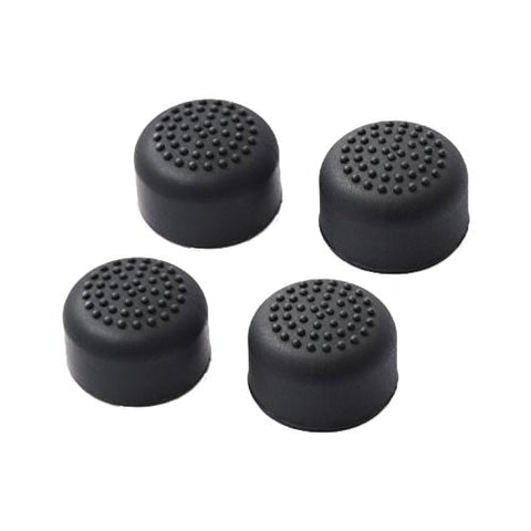 ZedLabz silicone dotted grip thumb stick extender caps for Nintendo Switch joy - con controllers - 4 pack black - 1