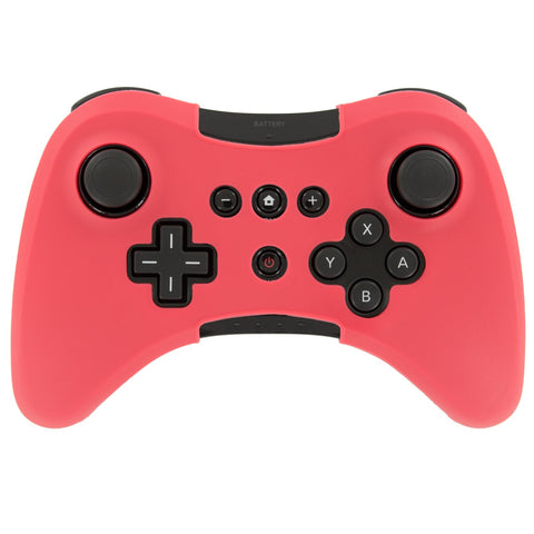 ZedLabz silicone protective skin cover for Nintendo Wii U pro controller - Red - 1