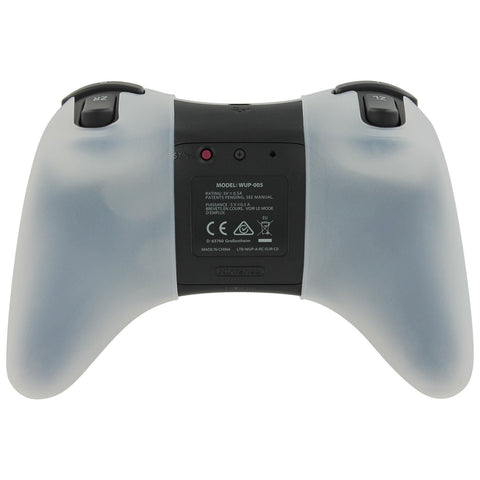 ZedLabz silicone protective skin cover for Nintendo Wii U pro controller - White - 2