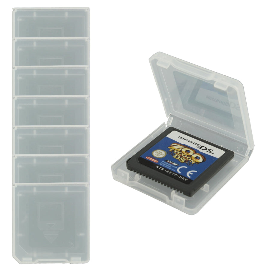 ZedLabz single game card case holder for Nintendo DSi & DS Lite - 8pk clear - 1