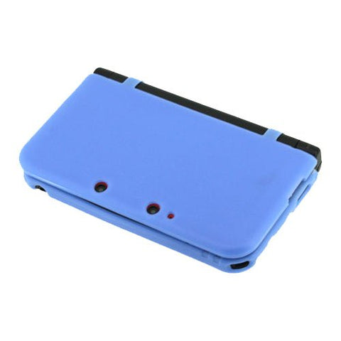 ZedLabz soft silicone cover protective case skin bumper for Nintendo 3DS XL - light blue - 1