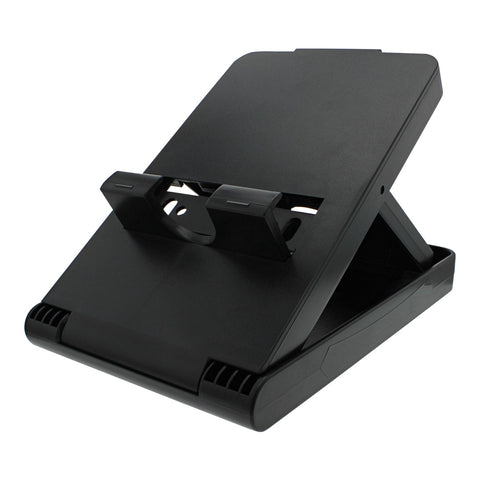 ZedLabz tabletop multi angle foldable stand for Nintendo Switch with charging port access - black - 2