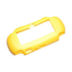 Zedlabz TPU semi rigid bumper protective case cover skin grip for Sony PS Vita 1000 - yellow - 14