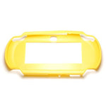 Zedlabz TPU semi rigid bumper protective case cover skin grip for Sony PS Vita 1000 - yellow - 9