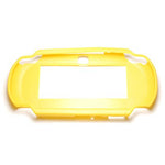 Zedlabz TPU semi rigid bumper protective case cover skin grip for Sony PS Vita 1000 - yellow - 6