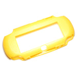 Zedlabz TPU semi rigid bumper protective case cover skin grip for Sony PS Vita 1000 - yellow - 2