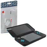 Zedlabz ultra clear screen protector film guard set for Nintendo 2DS XL top & bottom inc cleaning cloth - 4 pack - 1