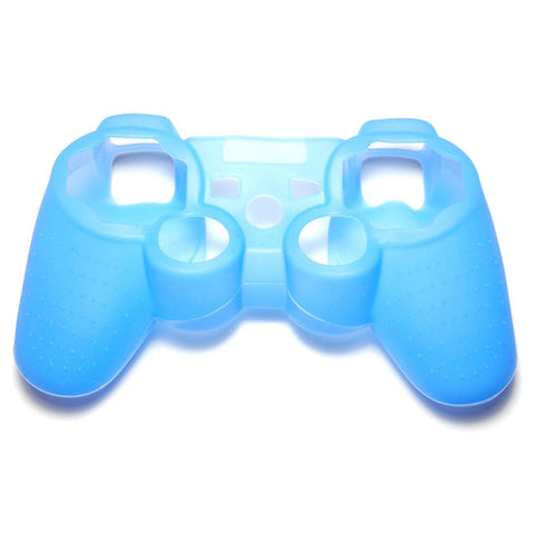 ZedLabz value Silicone Gel Skin Cover Case Grip For Sony PS3 Controller - Blue - 1